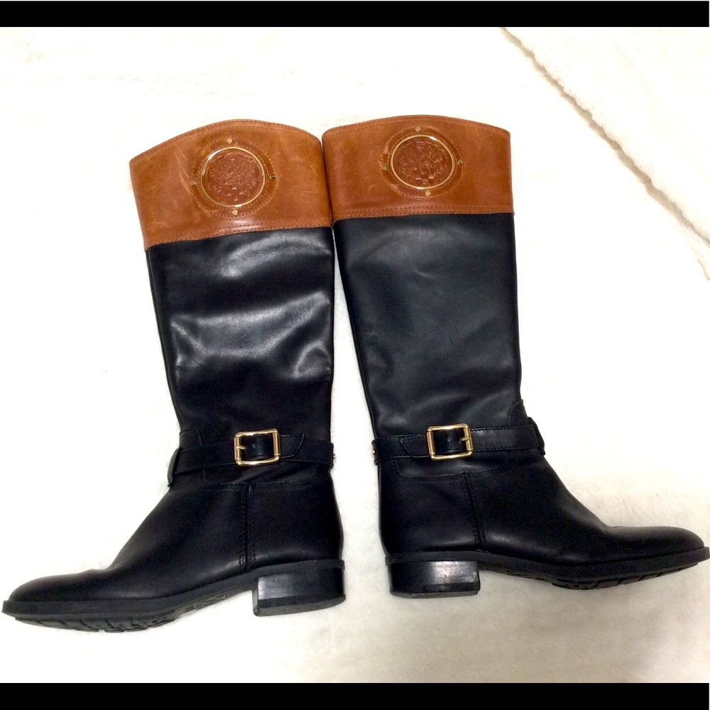 Vince Camuto tall leather boots
